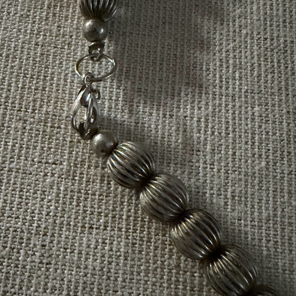 Accessocraft  NYC Amber and Silver-Tone Pendant Necklace - Women Jewelry - Picture 5 of 6